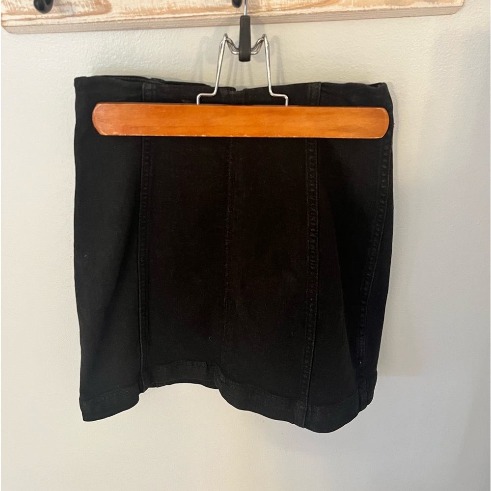 Free People black skirt